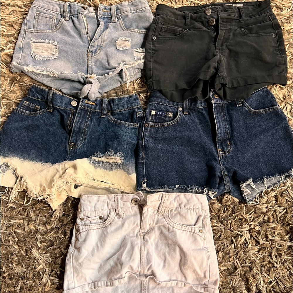 XS and S jean short lot.